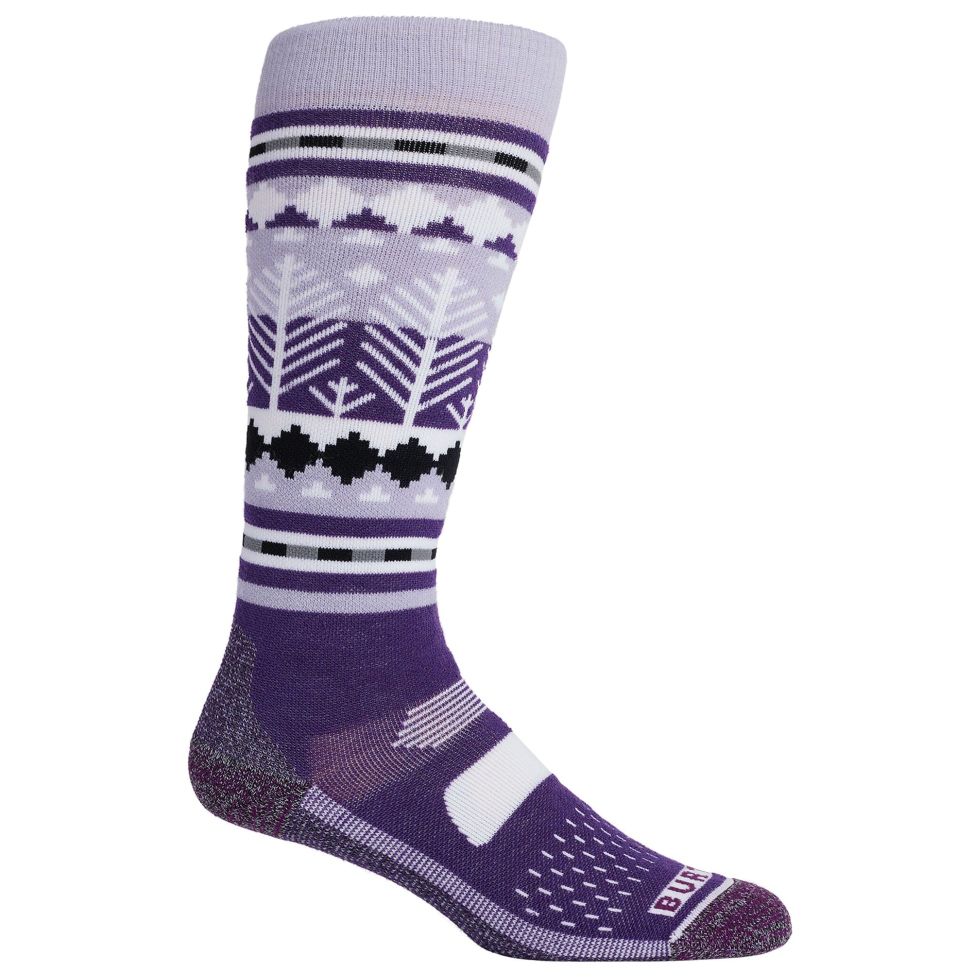 W3-Burton-W-Performance-Mid-Sock_Yes_Color-Snowy Pines-Size-M/L