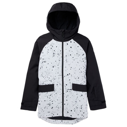 W3-Burton-Lalik-2L-Jacket-Color-Stout White Spatter/True BlackSize-S