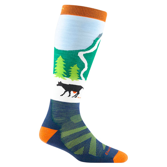 Pow Cow Over-the-Calf Midweight Kids’ Socks _Yes_Color--Size-