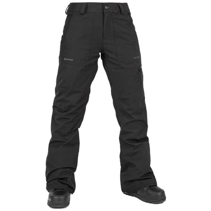 volcom knox insulated gore-tex pants-color-black