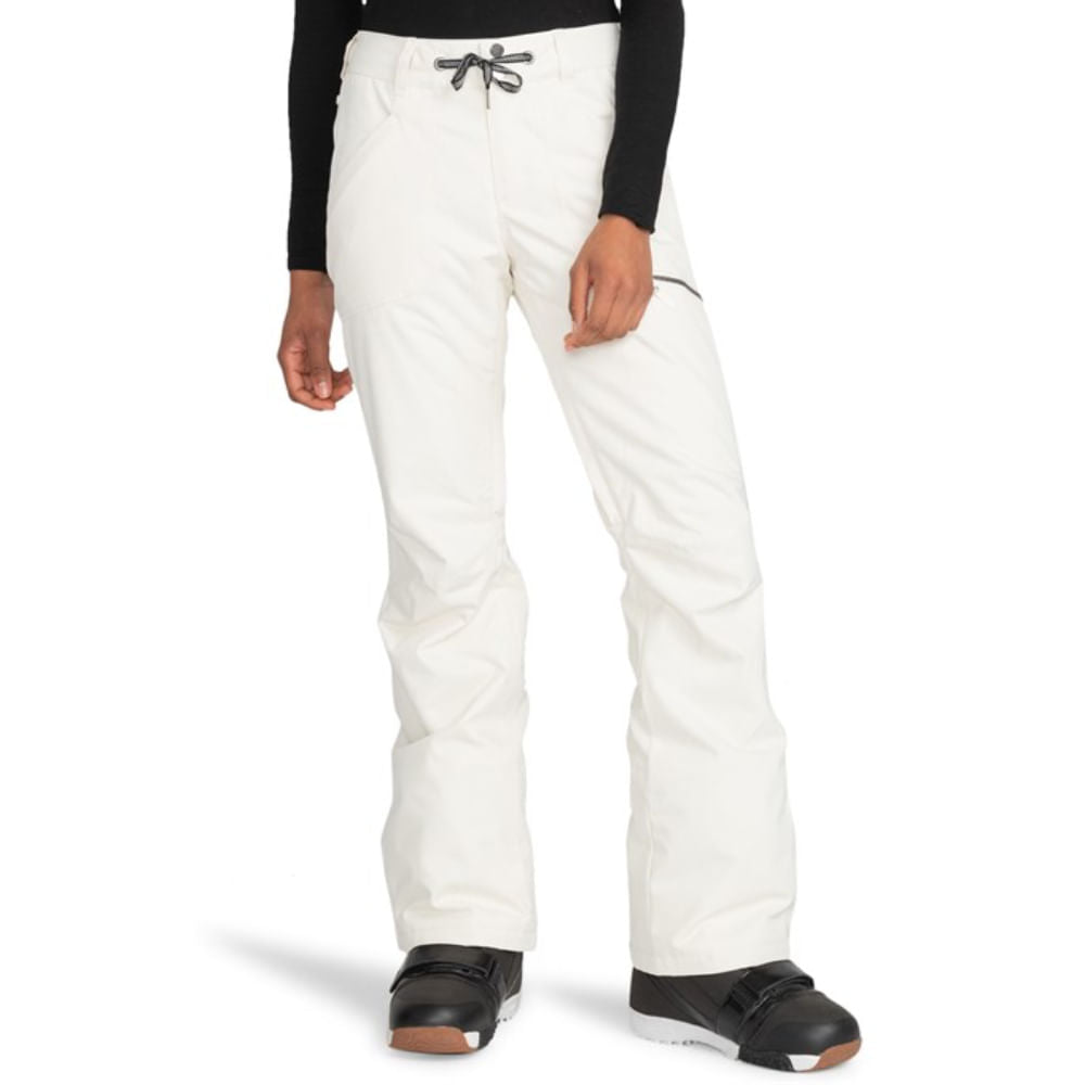 roxy nadia insulated snow pant-color-egret