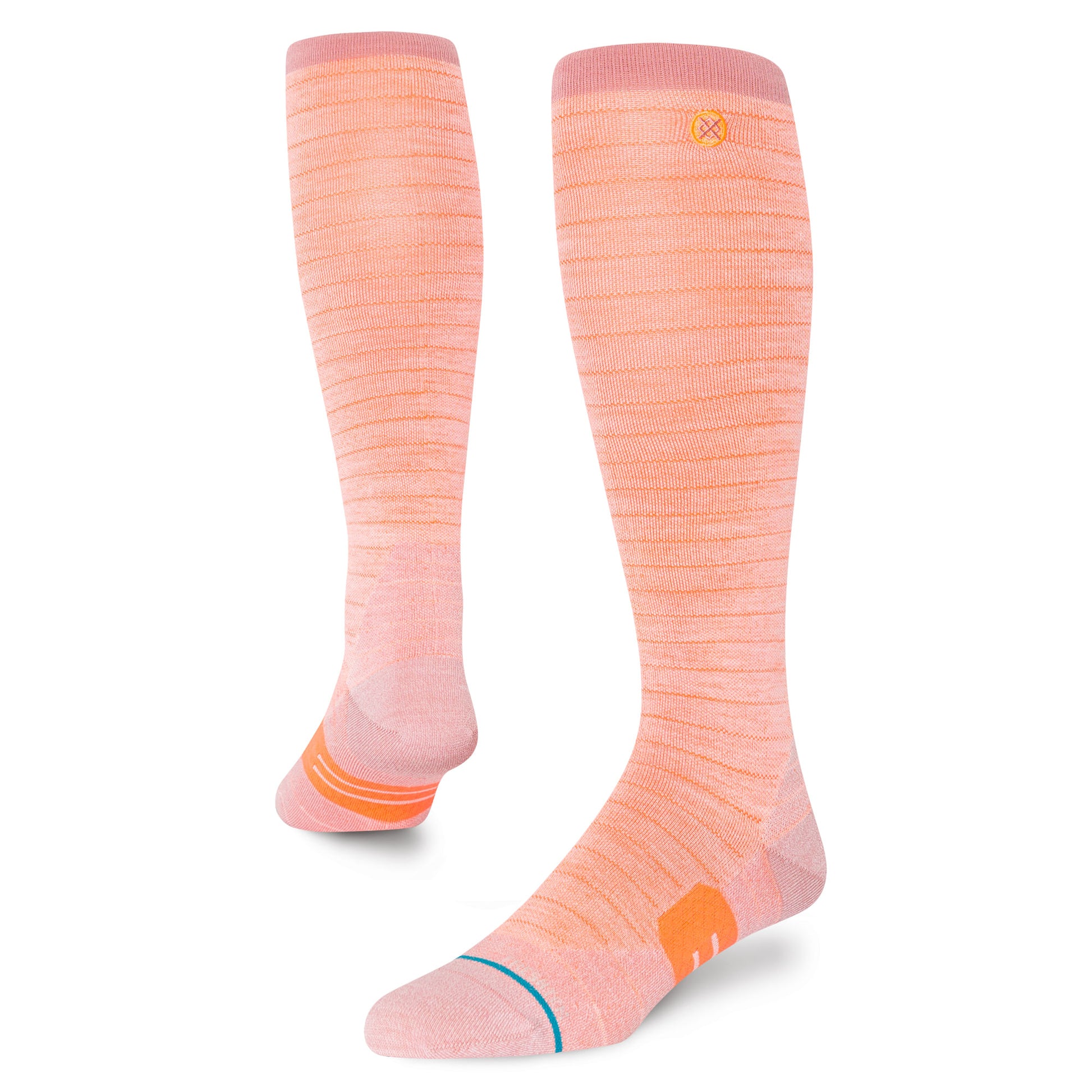 Amari Pink Performance Wool Snow Socks_Yes_Color--Size-