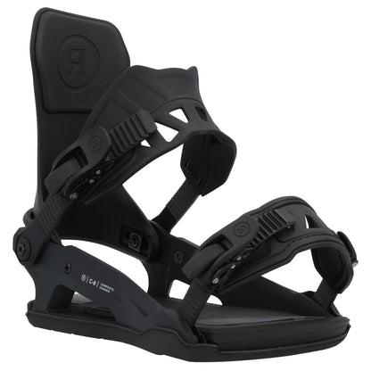 ride c-8 snowboard bindings 2025-color-black