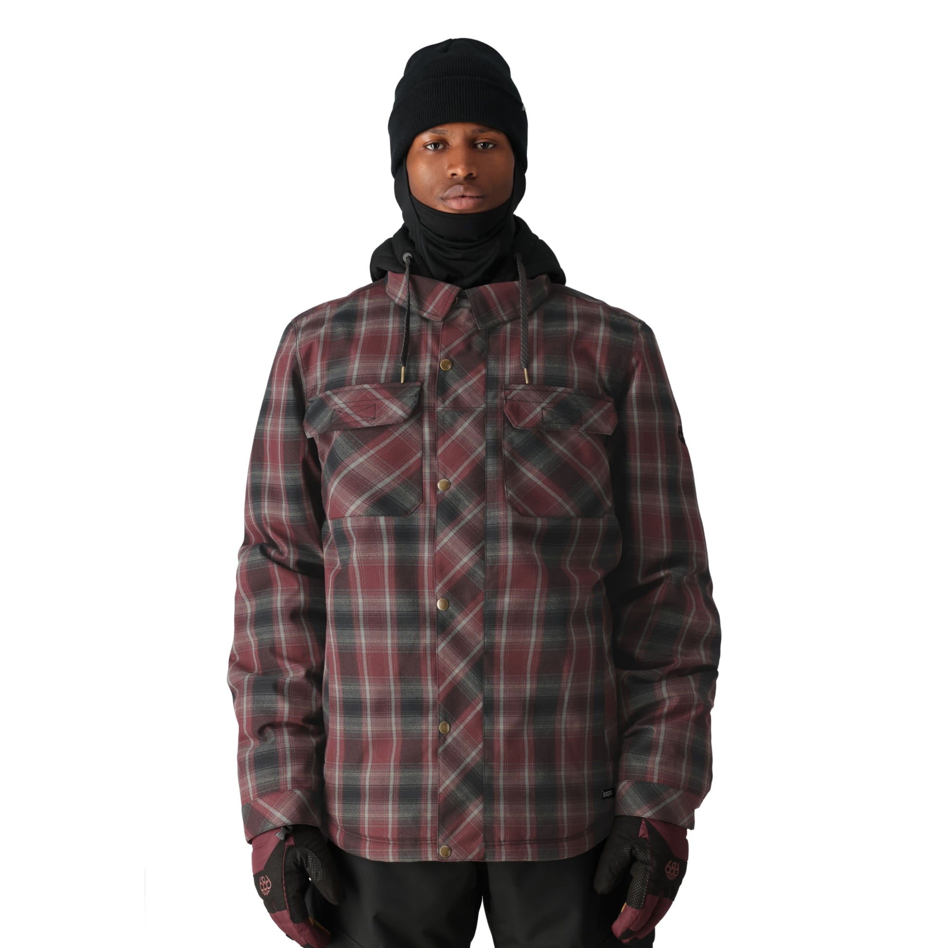 686 woodland insulated jacket-color-sassafras plaid