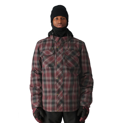 686 woodland insulated jacket-color-sassafras plaid