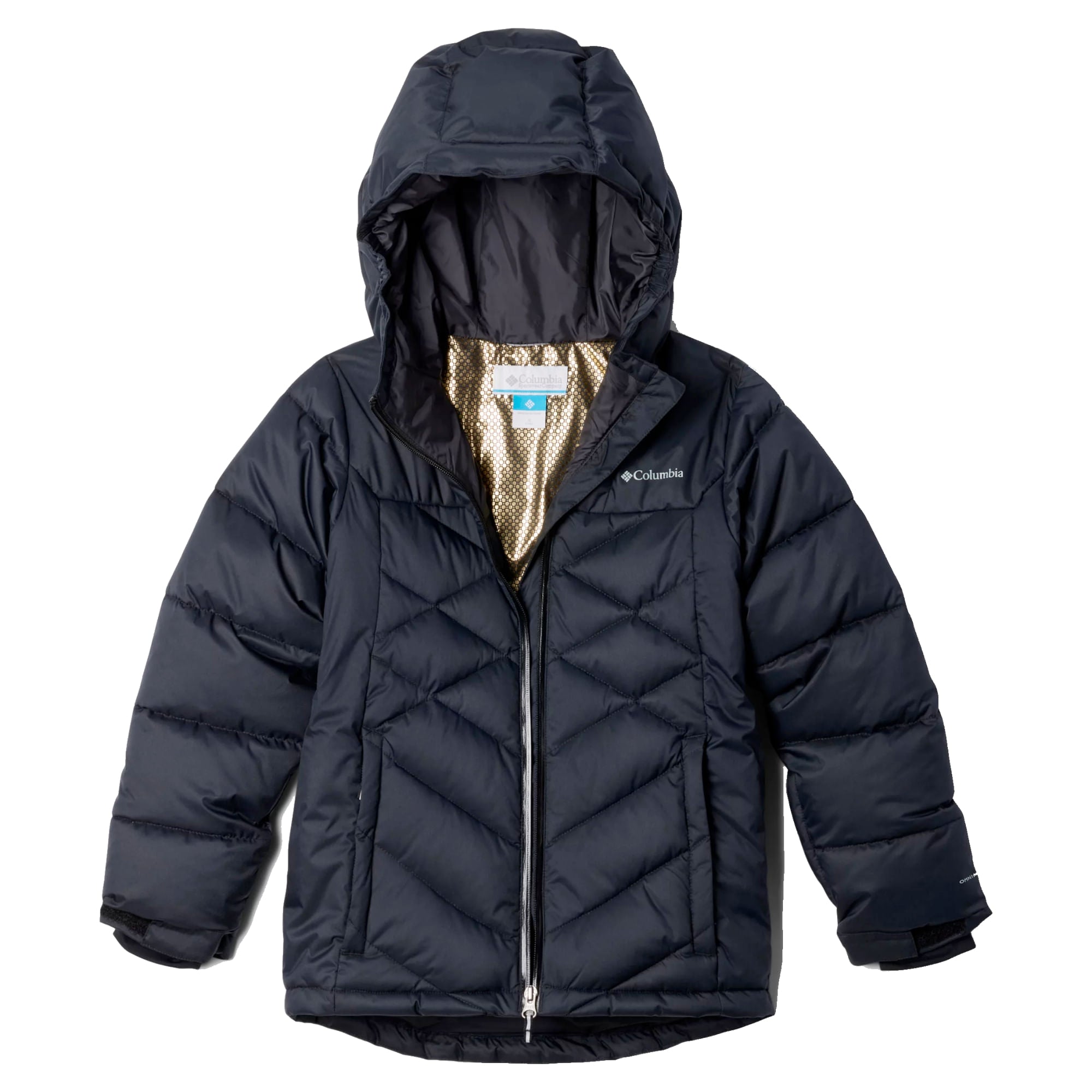 Columbia Girls Winter Powder III Quilted Jacket S Black