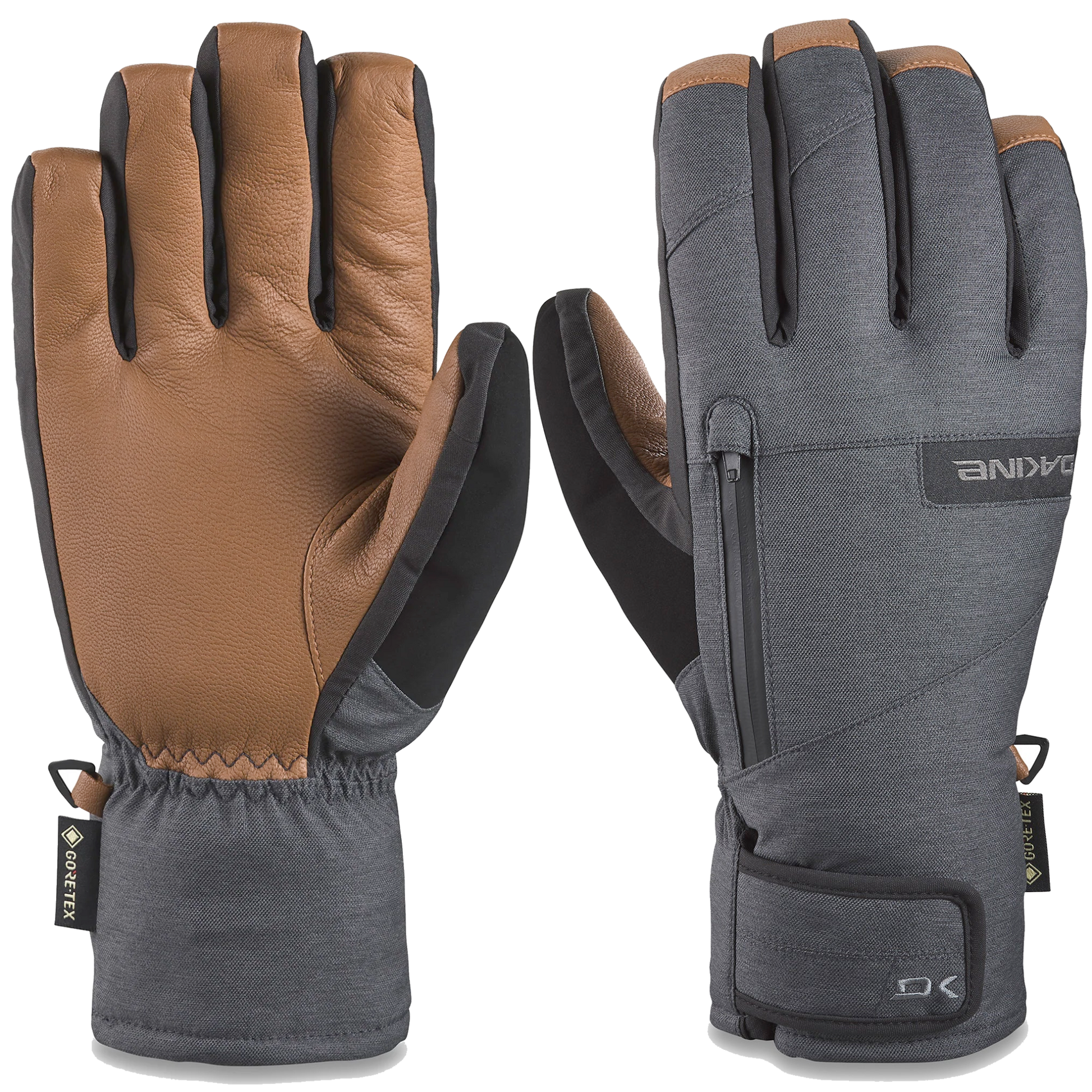 dakine leather titan gore-tex short men’s gloves