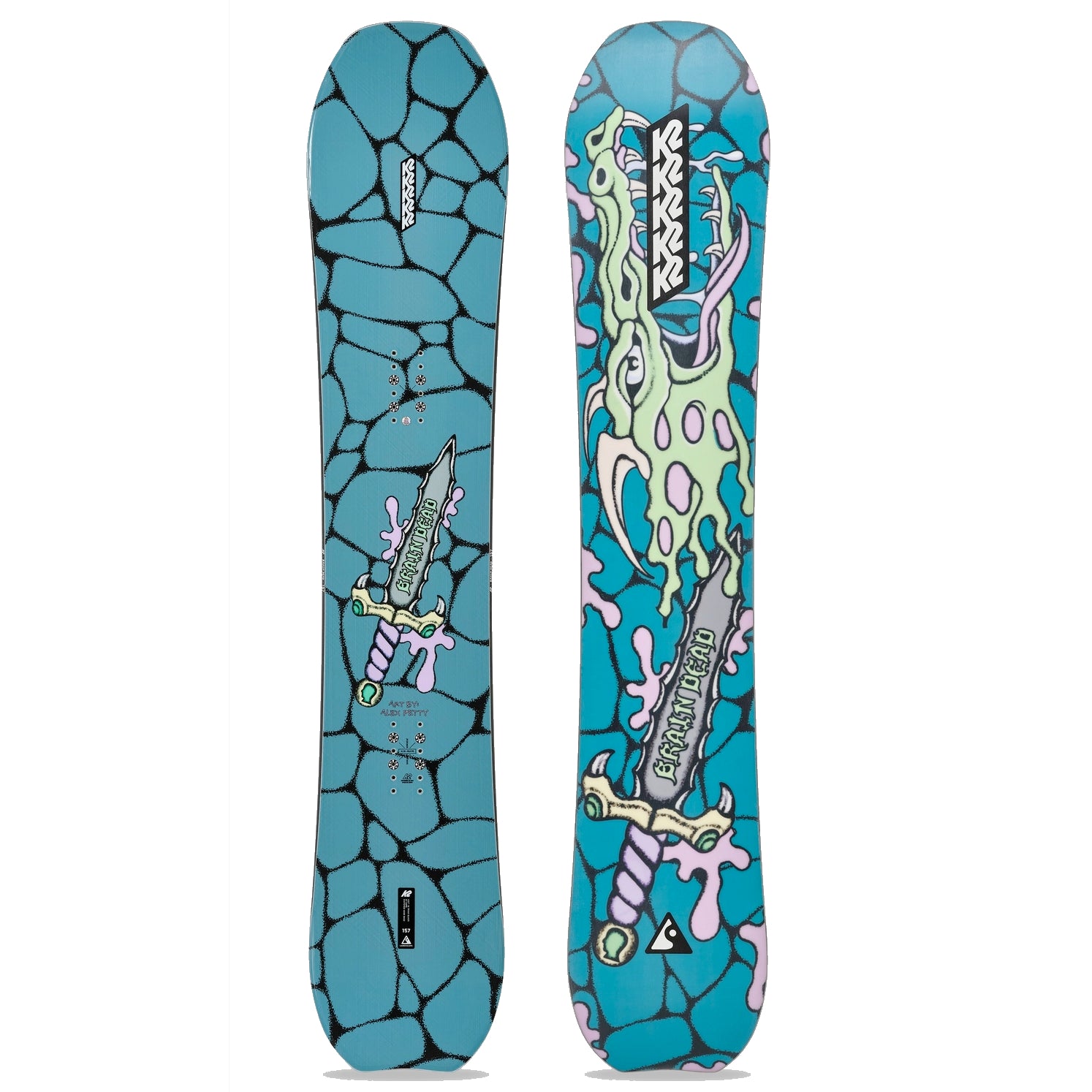 k2 brain dead passport snowboard 2025