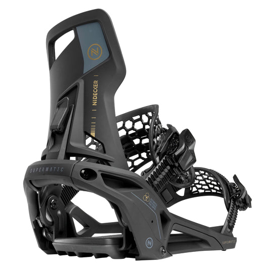 nidecker supermatic men’s snowboard bindings 2026-color-black