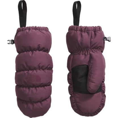 the north face montana puffer mits-color-midnight mauve